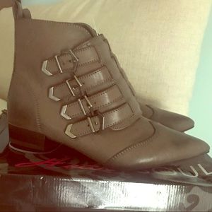 Buckle booties